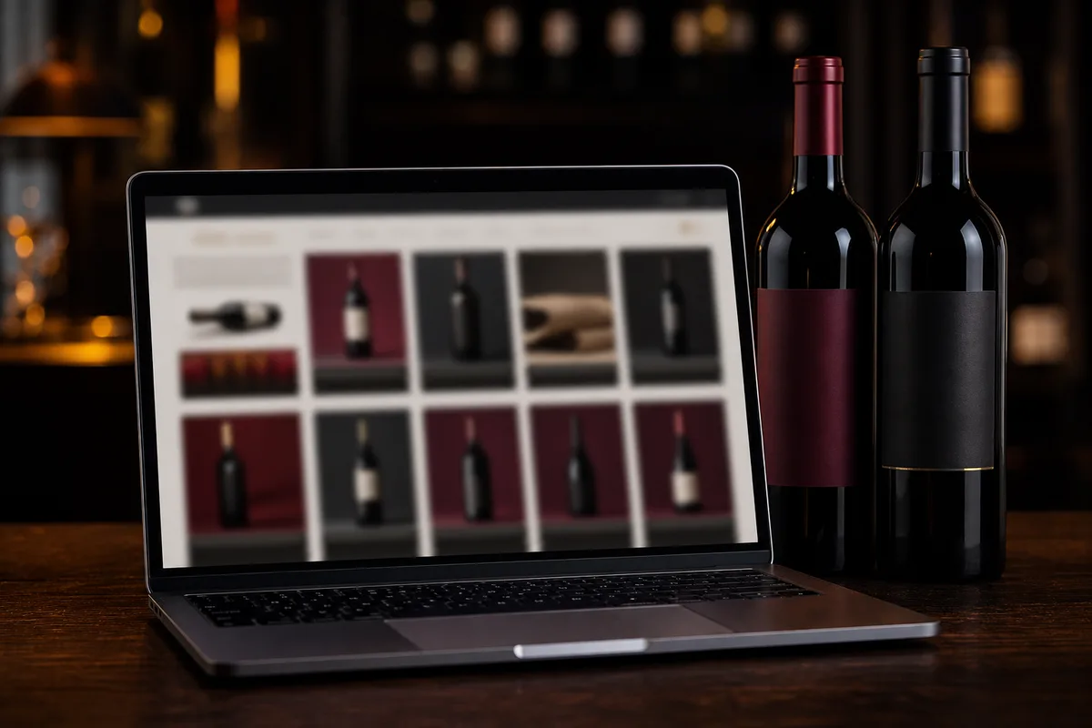 Vendre du vin en ligne : cadre légal, boutique et logistique